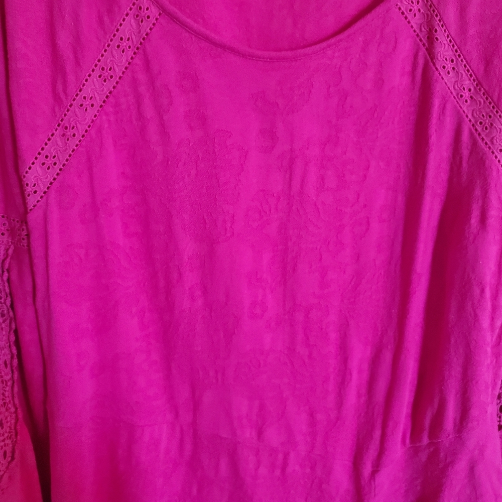 Soft Surroundings Pink Blouse - Picture 5 of 8